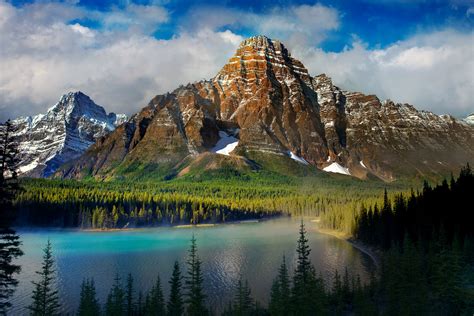 Mountain near body of water HD wallpaper | Wallpaper Flare