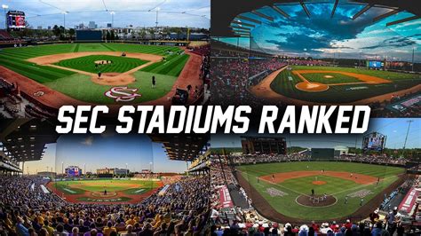 SEC Baseball Stadiums Ranked Updated 2021 - YouTube