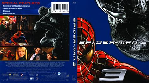 Spider-Man 3 - Movie Blu-Ray Scanned Covers - Spider-Man 3 :: DVD Covers