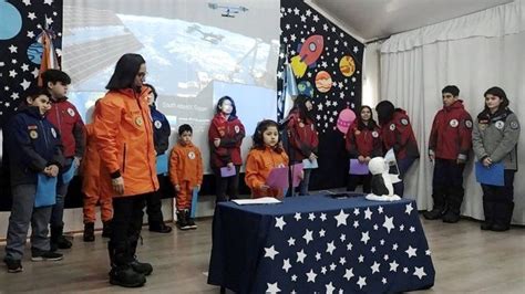 Antártida: alumnos de la Base Esperanza conversaron con un astronauta en el espacio