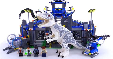 LEGO Jurassic World Indominus Rex Breakout review! set 75919