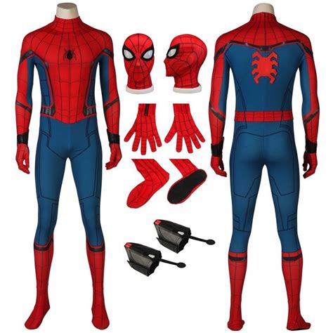 Spider-Man Suits Homecoming Peter Parker Cosplay Costume | Marvel ...