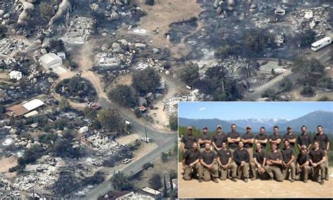 Arizona wild fires pictures: Shocking aerial images show utter devastation | Daily Mail Online