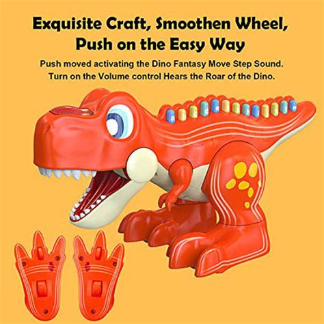 GetUSCart- EINSTEM Dinosaur Baby Music Toys, Push and Pull Animal Toys for Toddlers Age 1-3 ...