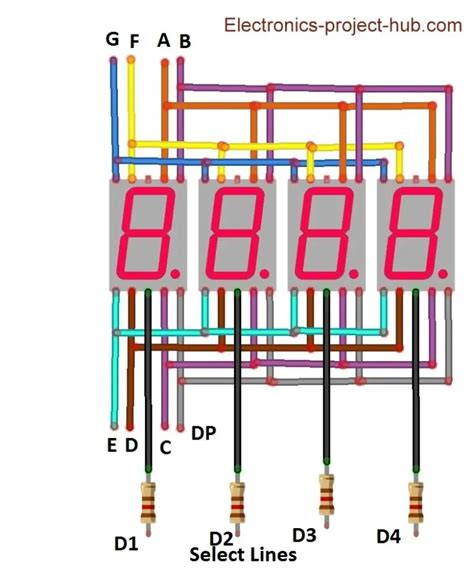 Arduino 7 Segment Display Clock: With and Without RTC – DIY Electronics Projects