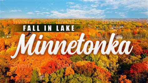 Lake Minnetonka, Minnesota in the fall!! BEAUTIFUL COLORS - YouTube