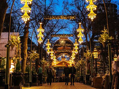 Tivoli Gardens Christmas Market. Copenhagen, Denmark. - Jetset Times