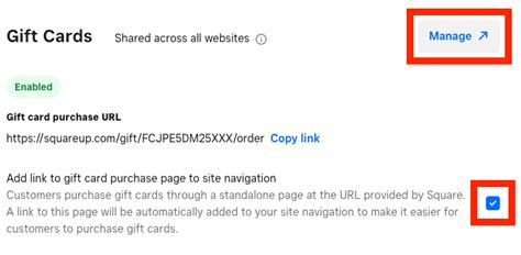 Sell Gift Cards on Your Square Online Site | Square Support Center - US