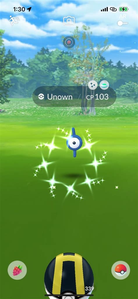 Shiny Unown Verification : r/TheSilphRoad