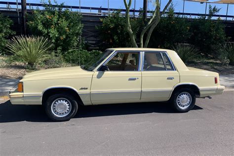 No Reserve: 1981 Dodge Aries K Sedan for sale on BaT Auctions - sold for $4,295 on June 25, 2020 ...