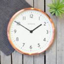 silver pocket watch wall clock by the orchard | notonthehighstreet.com