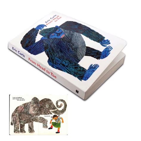 From Head to Toe (Board Book) by Eric Carle | Lazada PH