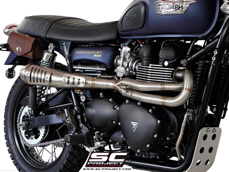 Conic Full System Exhaust by SC-Project Triumph / Scrambler / 2016 (T10 ...