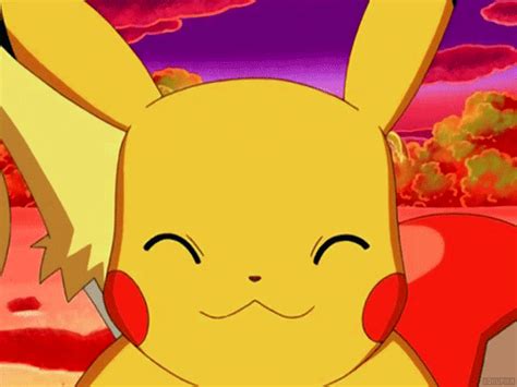 Pikachu Smile Gif