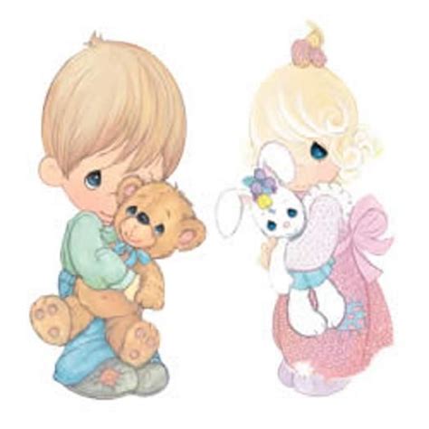 Precious moments coloring pages, Precious moments quotes, Baby clip art