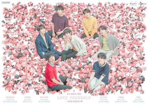 BTS Announces "Love Yourself: Speak Yourself" Tour In Stadiums Around ...