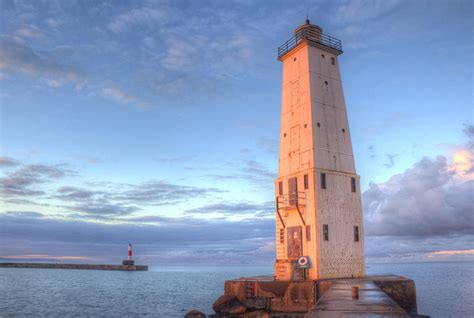 Frankfort Michigan Lighthouse Photograph by Twenty Two North Photography | Fine Art America