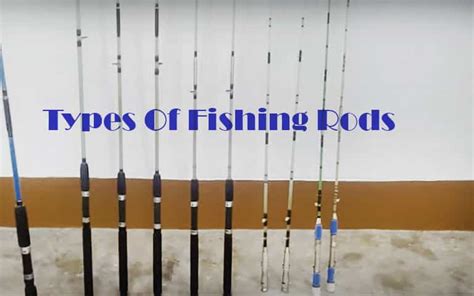 Fishing Rods Types