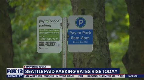 Seattle paid parking rates go up Monday | FOX 13 Seattle