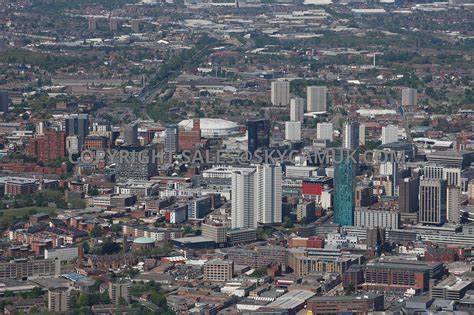 Aerial photography of Birmingham aerial photograph of the skyline and ...