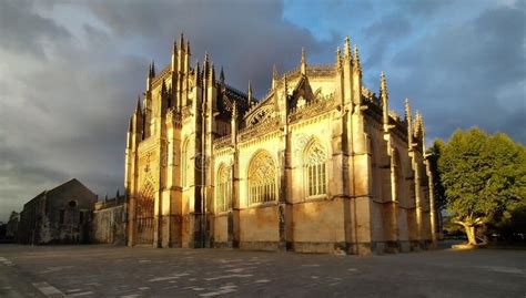 Monastery of Batalha, Monument of Gothic Style, Portugal Stock Photo - Image of building ...