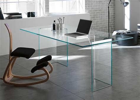 Tonelli Bacco Glass Desk | Glass Desks | Home Office Furniture | Tonelli Design