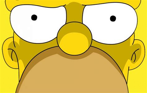 Wallpaper The simpsons, Figure, Homer, Eyes, Simpsons, Art, Cartoon, The Simpsons for mobile and ...