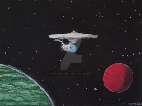 Star Trek The Enterprise by samgamgyjanjeep on DeviantArt