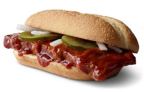 McDonald's Brings Back The McRib - The Fast Food Post