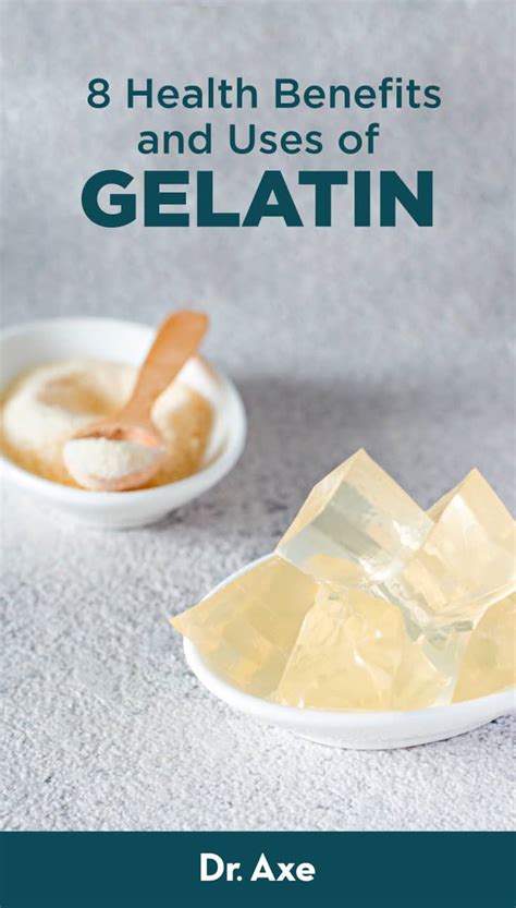 Gelatin Benefits, Uses, Recipes, Nutrition and More - Dr. Axe