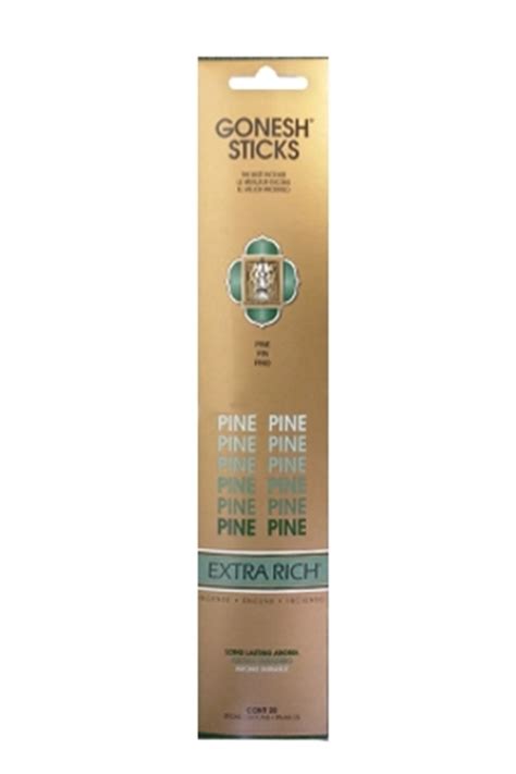 Vanpak Ltd.. GONESH INCENSE STICKS PINE FOREST 20PK**