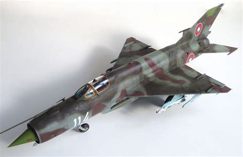 7 x Eduard 1/48 scale MiG-21 Variants by Rafi Ben-Shahar