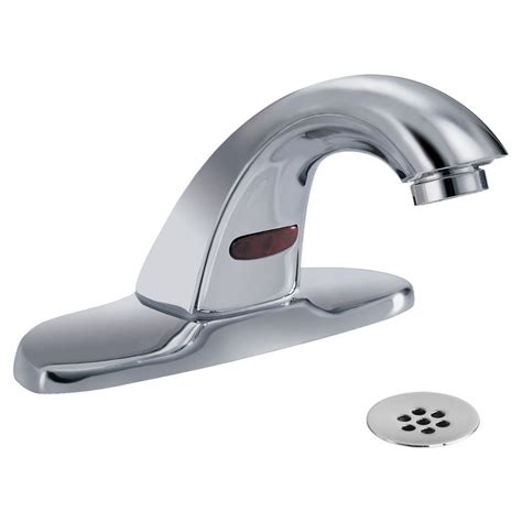 Delta 591LF-HGMHDF Battery Operated Electronic Faucet w/ Grid Strainer (Chrome)