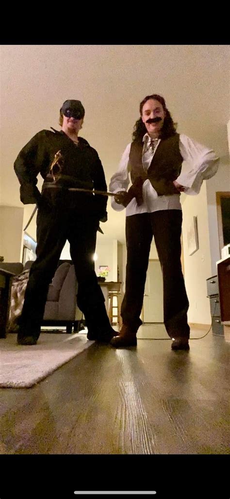 [Self] Low quality Inigo Montoya and Westley : r/cosplay