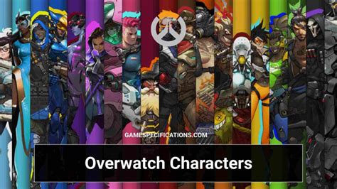 32 Powerful Overwatch Characters Explained With Abilities - Game Specifications