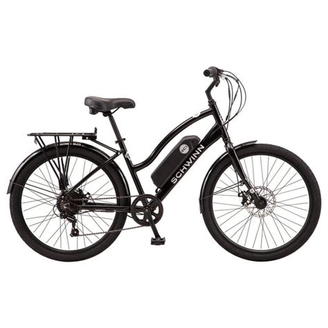 Schwinn 26" EC1 Electric Cruiser Bike, 7 Speeds, 250w Motor, Black - Walmart.com