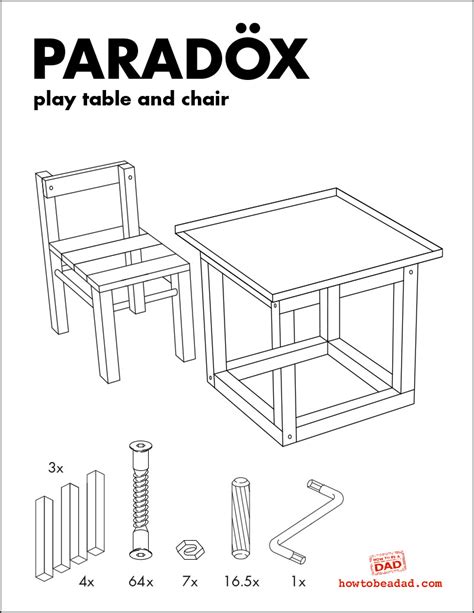 Paradöx play table and chair. Not by IKEA | Ikea, Humour, Juste pour rire