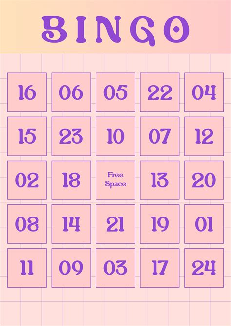 Free Printable Bingo Card Sets - Free Printable Worksheet