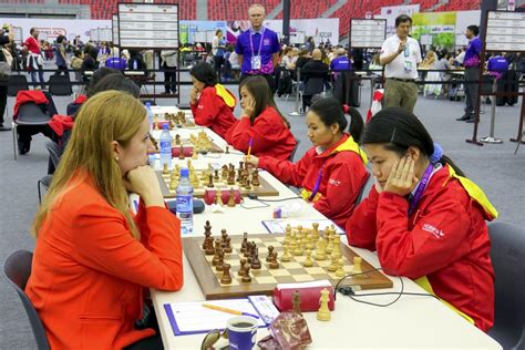 World Chess Olympiad - Round 7 Highlights [PHOTO]