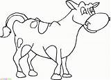 Mewarnai Sapi Gambar Dan Pemandangan Cocok Ke Sketch Coloring Page sketch template