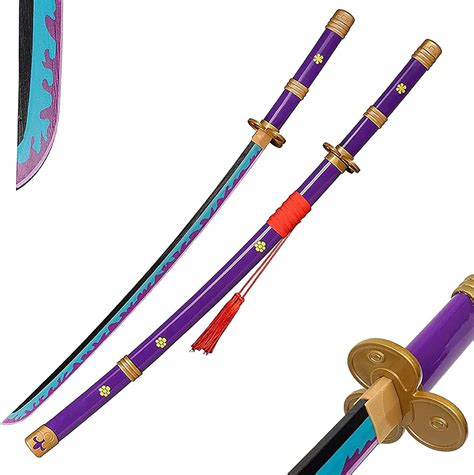 Amazon.com: 40" Rorona Zoro Samurai Sword,Yama Enma,for Cosplay,Collection,Display,Performance ...