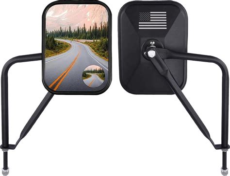 Amazon.com: MKING Door Off Mirrors Jeep Wrangler Mirror Safe Doors Off ...