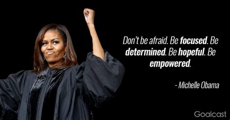 michelle-obama-quote-focused-empowered | Goalcast in 2020 (With images) | Michelle obama quotes ...