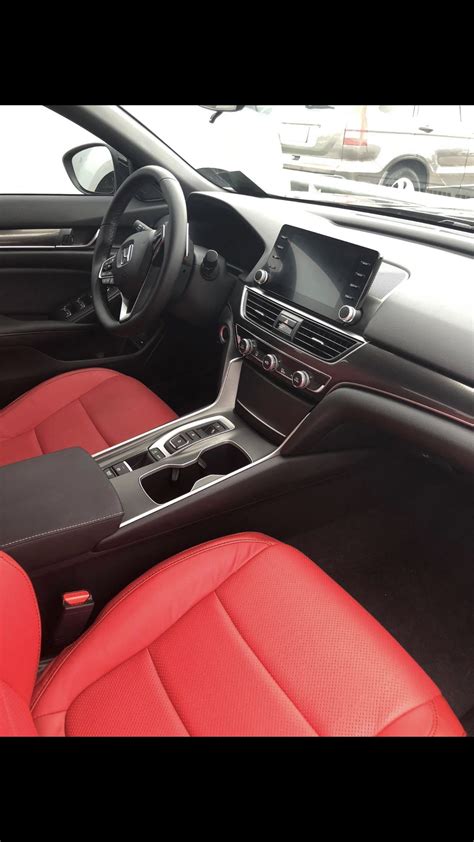 #interior #hondaaccord #red | Honda accord sport, Accord sport, Honda accord