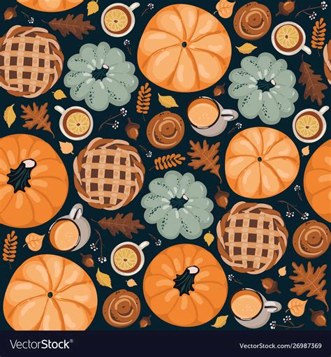 Fall Background Pattern