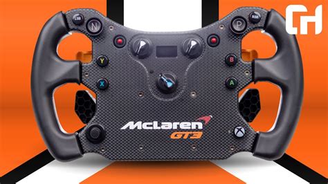 The McLaren Wheel Is Back! Fanatec McLaren GT3 Wheel V2 - YouTube