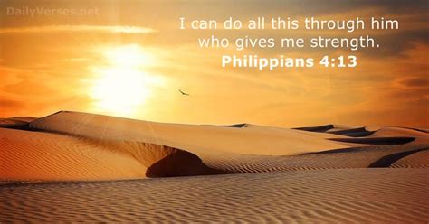 25 Bible Verses about 'Philippians 4:13' - DailyVerses.net