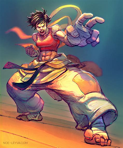 Makoto Street Fighter Fan Art by Noe-Leyva | Street fighter art, Street ...