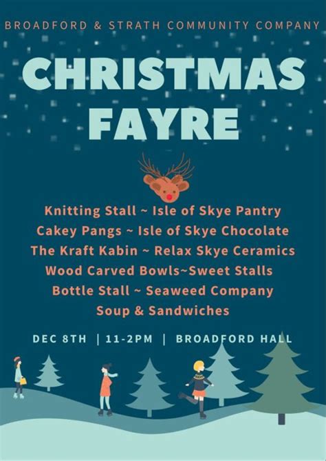 Christmas Fayre - Broadford & Strath Community Company