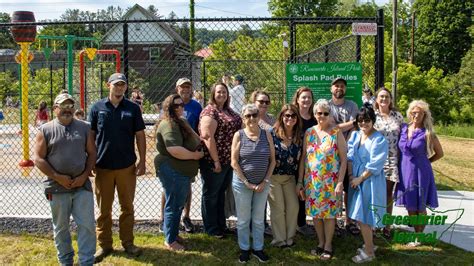 City of Ronceverte Celebrates Grand Opening of Splash Pad - YouTube